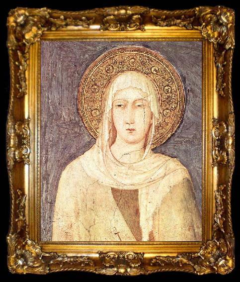 framed  Simone Martini St Margaret, ta009-2